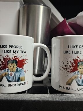 Pair Of 12 Oz Dexter Coffee Mugs